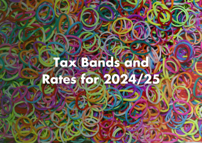 Tax Bands and Rates for 2024/25