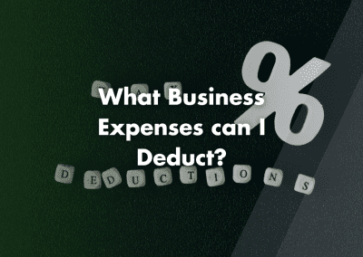 What Business Expenses can I Deduct?