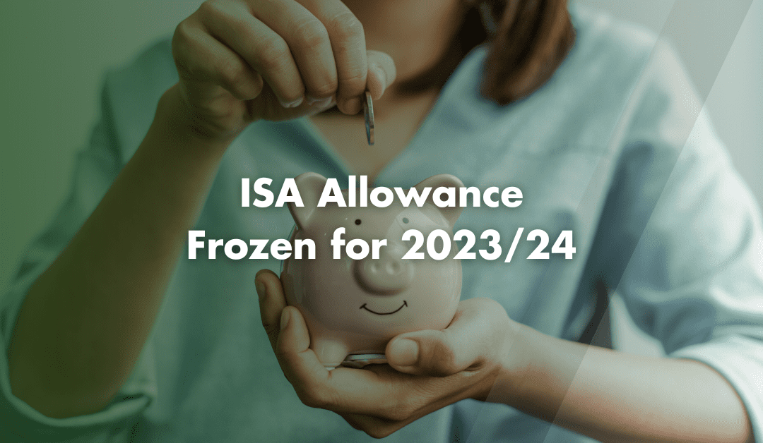 ISA Allowance Frozen