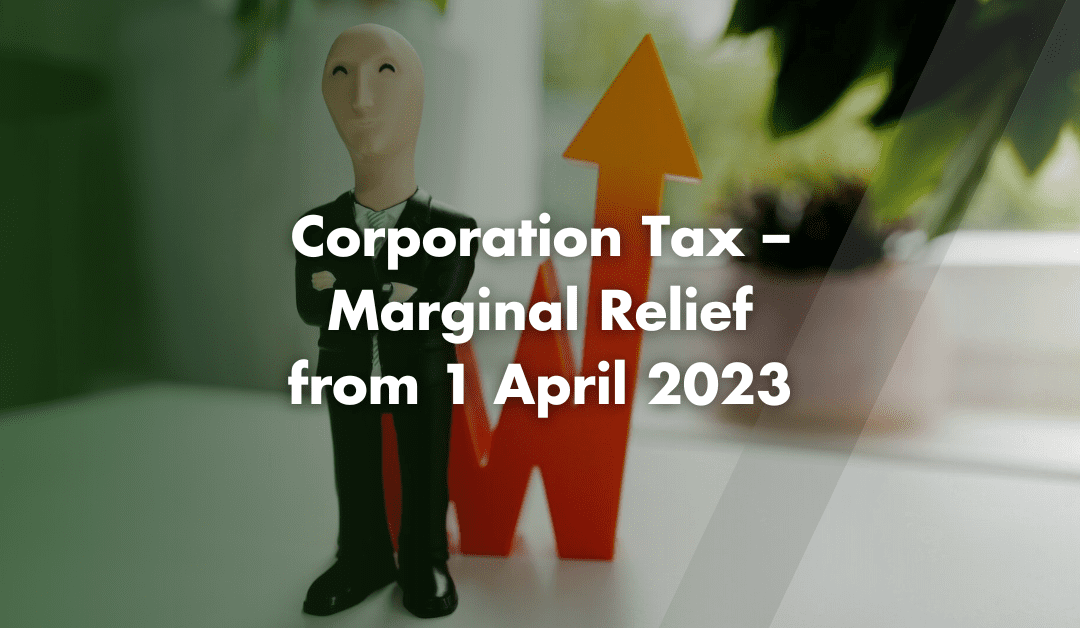 Corporation Tax – marginal relief from 1 April 2023