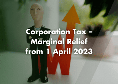 Corporation Tax – marginal relief from 1 April 2023