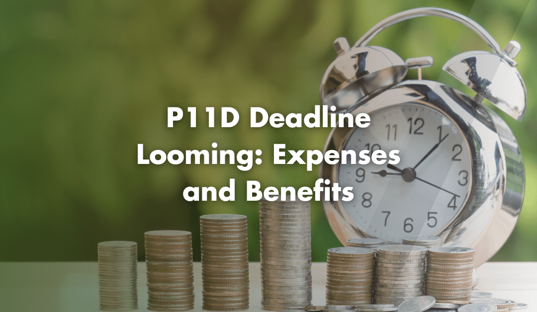 P11D Deadline Looming: Expenses and Benefits